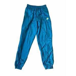 Vintage Mid 2000s Womens Fila Nylon Windbreaker Workout Athletic Pants Sz M NWT
